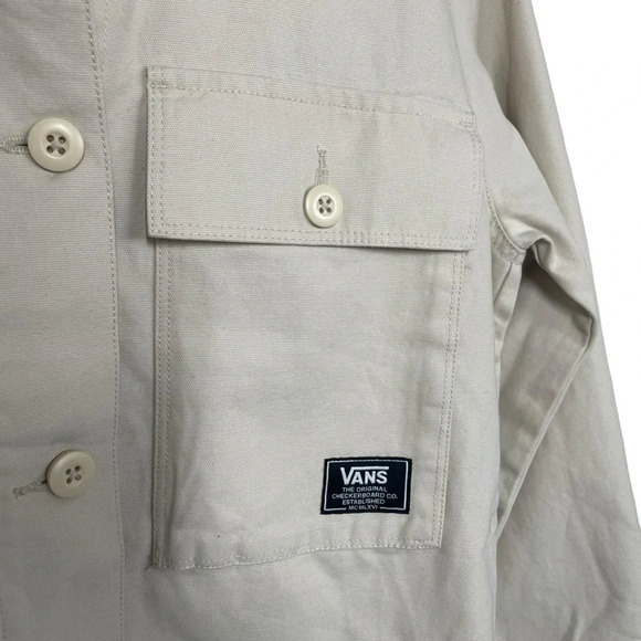 Vans Women’s Clark Chore Jacket in Sandshell Size XS - Picture 12 of 15
